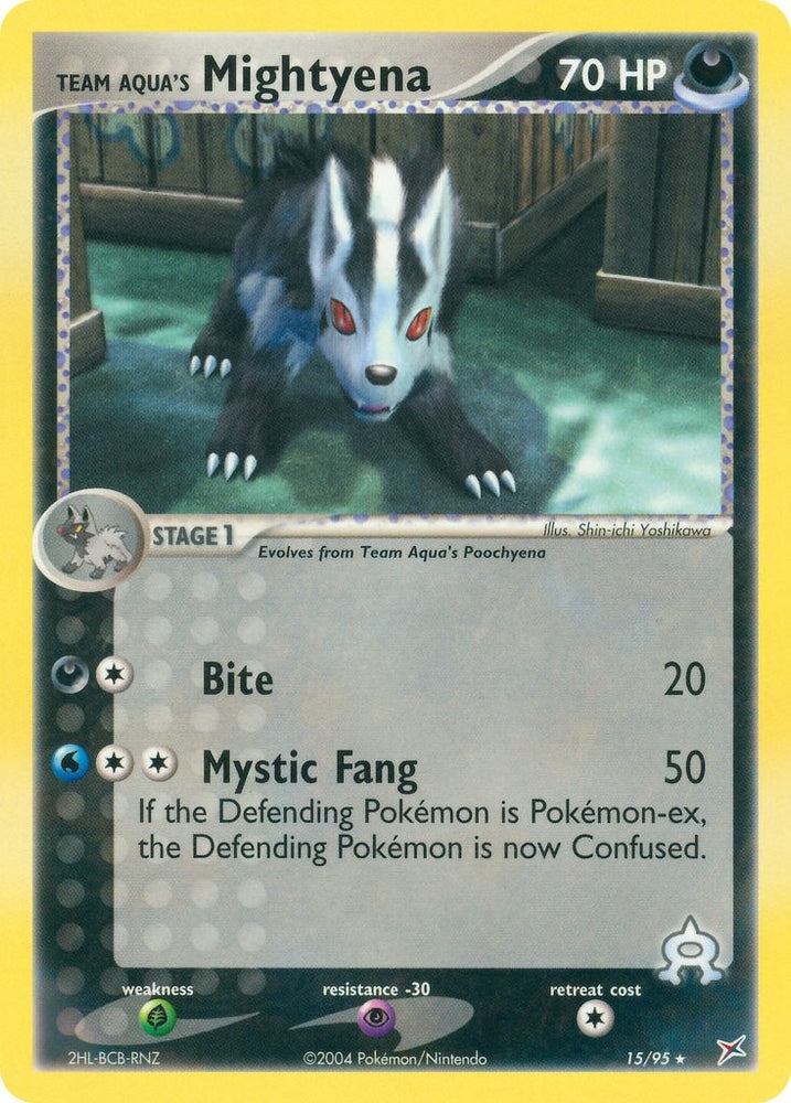 Image for Team Aqua's Mightyena (15/95) [Team Magma vs Team Aqua]
