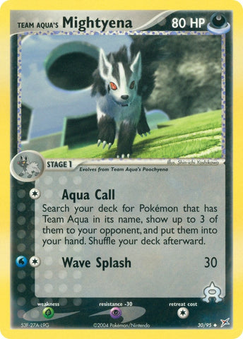 Image for Team Aqua's Mightyena (30/95) [Team Magma vs Team Aqua]