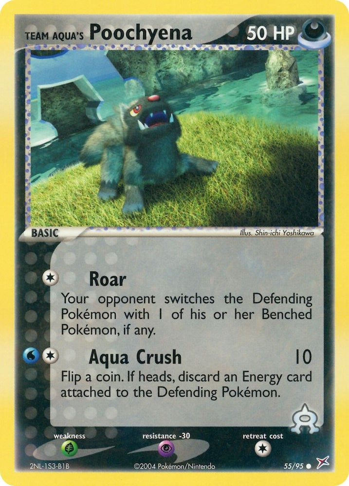 Image for Team Aqua's Poochyena (55/95) [Team Magma vs Team Aqua]