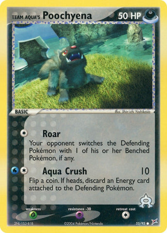 Image for Team Aqua's Poochyena (55/95) - Pokemon