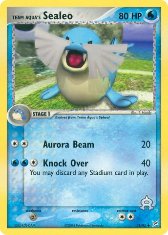 Image for Team Aqua's Sealeo (31/95) [Team Magma vs Team Aqua]