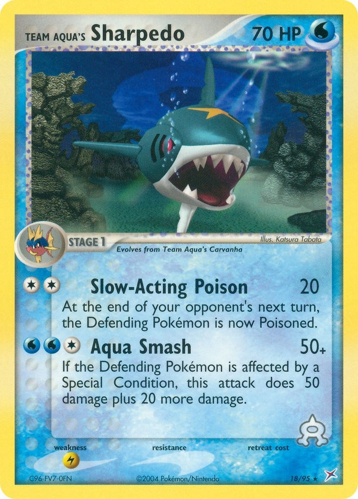 Image for Team Aqua's Sharpedo (18/95) [Team Magma vs Team Aqua]