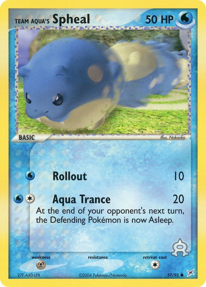Image for Team Aqua's Spheal (57/95) [Team Magma vs Team Aqua]