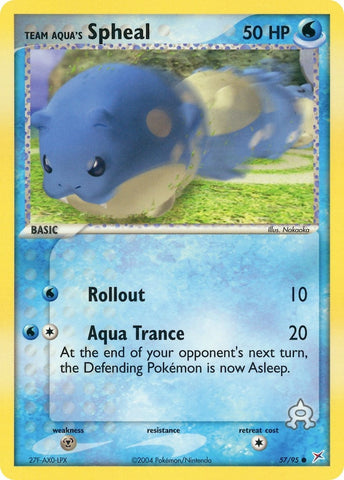 Image for Team Aqua's Spheal (57/95) [Team Magma vs Team Aqua]