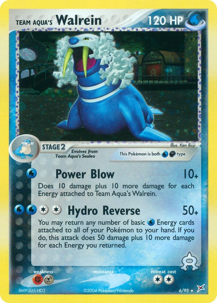 Image for Team Aqua's Walrein (6/95) [Team Magma vs Team Aqua]