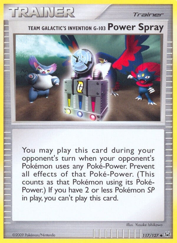 Image for Team Galactic's Invention G-103 Power Spray (117/127) [Platinum]