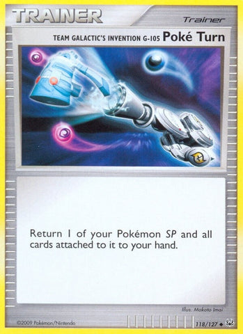Image for Team Galactic's Invention G-105 Poke Turn (118/127) [Platinum]