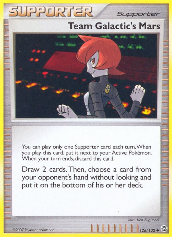 Image for Team Galactic's Mars (126/132) [Secret Wonders]