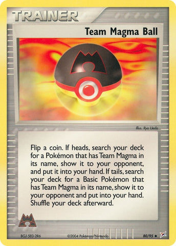 Image for Team Magma Ball (80/95) [Team Magma vs Team Aqua]