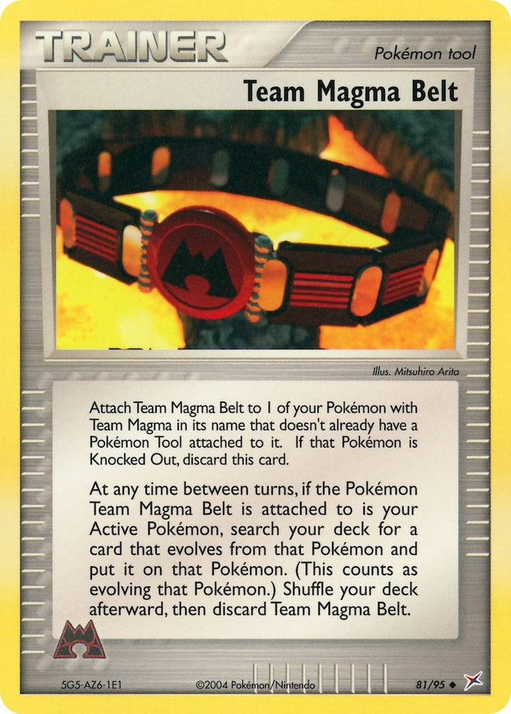 Image for Team Magma Belt (81/95) [Team Magma vs Team Aqua]