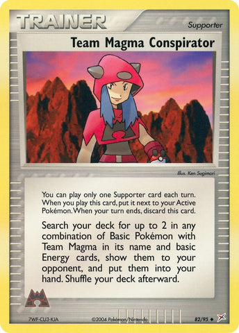 Image for Team Magma Conspirator (82/95) [Team Magma vs Team Aqua]