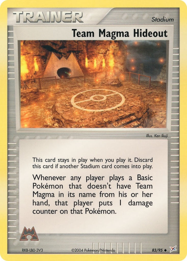 Image for Team Magma Hideout (83/95) [Team Magma vs Team Aqua]
