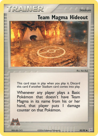 Image for Team Magma Hideout (83/95) - Pokemon