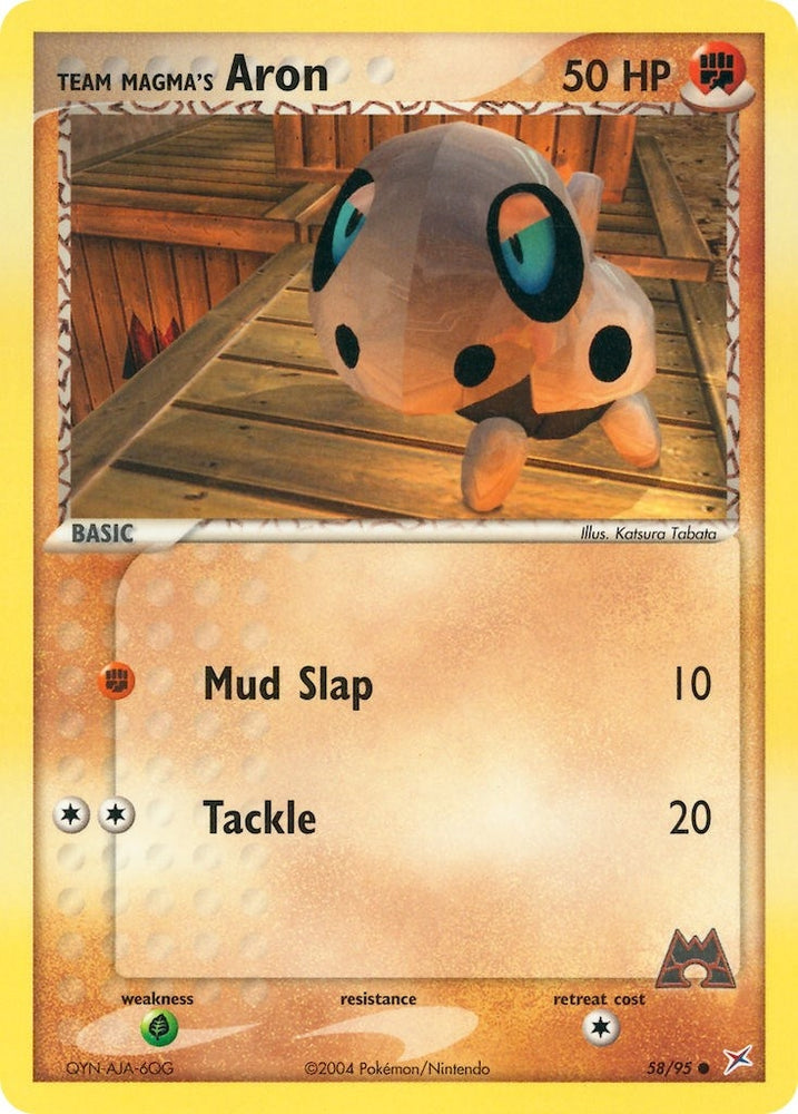 Image for Team Magma's Aron (58/95) [Team Magma vs Team Aqua]