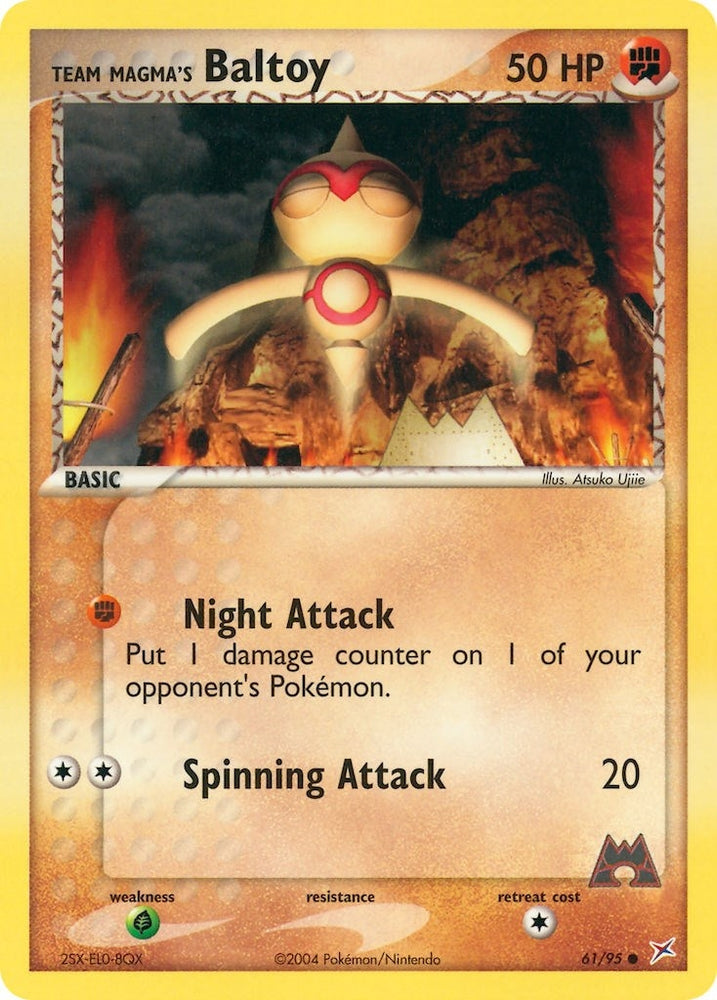 Image for Team Magma's Baltoy (61/95) [Team Magma vs Team Aqua]