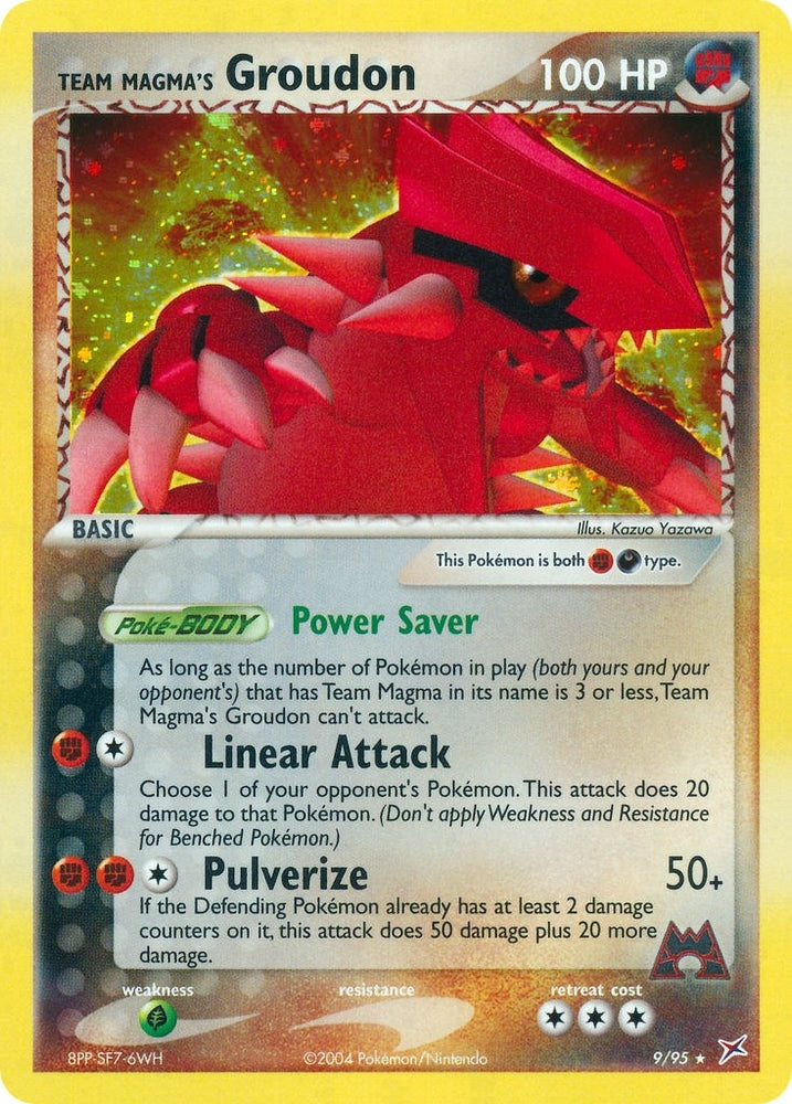 Image for Team Magma's Groudon (9/95) [Team Magma vs Team Aqua]