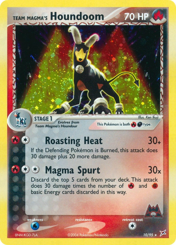Image for Team Magma's Houndoom (10/95) - Pokemon