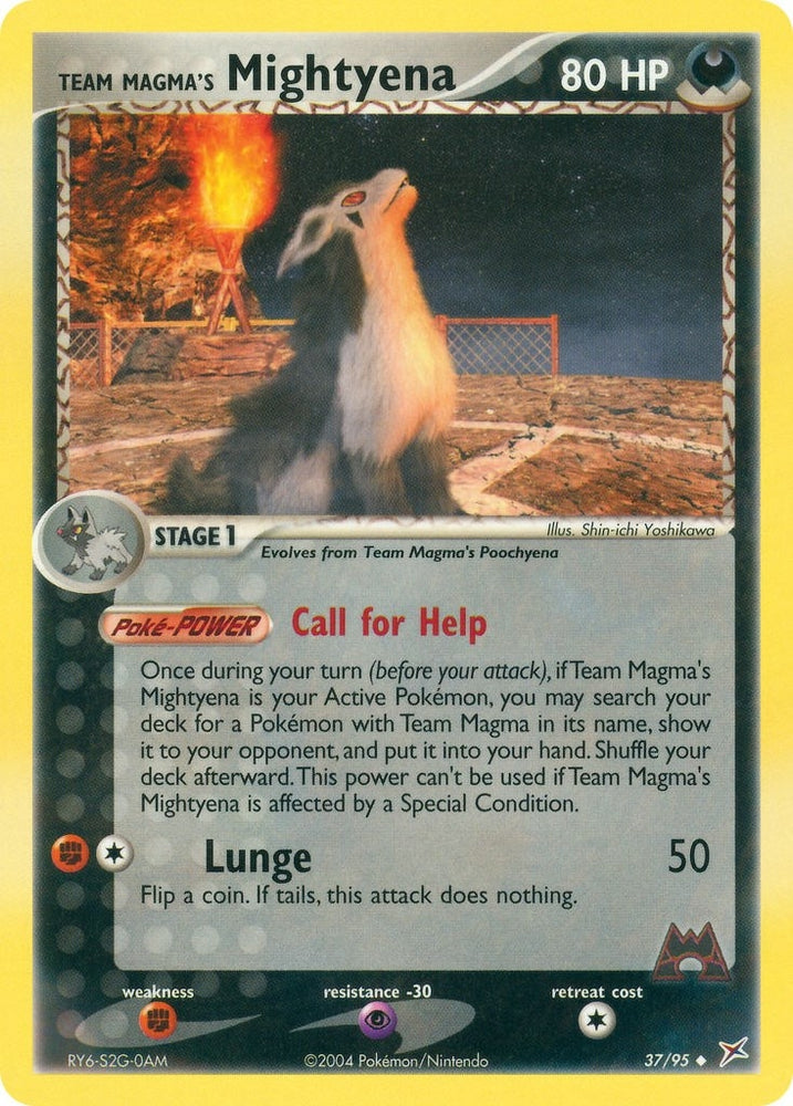 Image for Team Magma's Mightyena (37/95) [Team Magma vs Team Aqua]