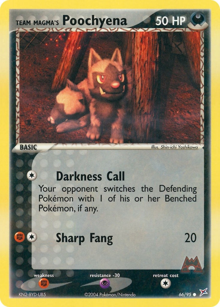 Image for Team Magma's Poochyena (66/95) [Team Magma vs Team Aqua]