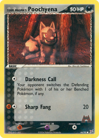 Image for Team Magma's Poochyena (66/95) [Team Magma vs Team Aqua]