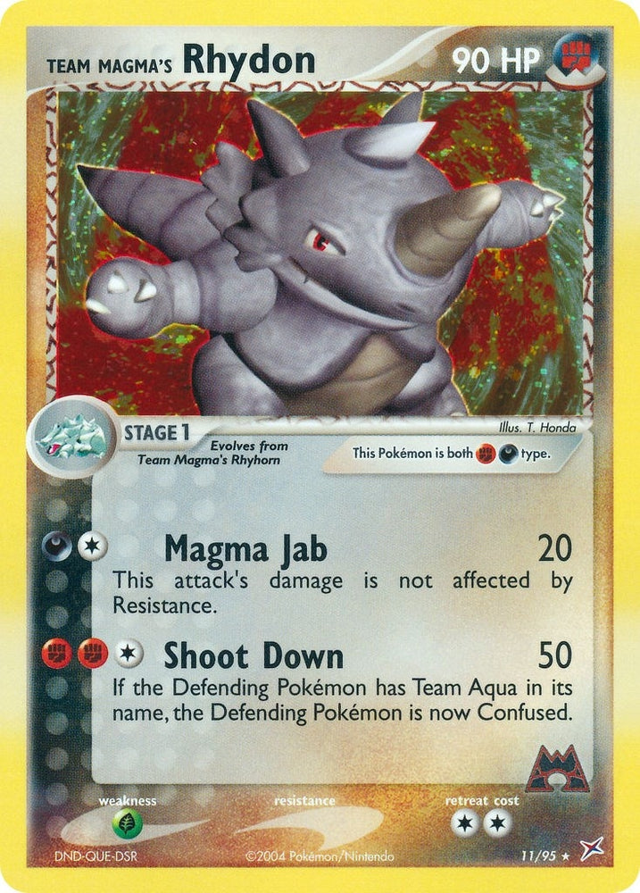 Image for Team Magma's Rhydon (11/95) [Team Magma vs Team Aqua]