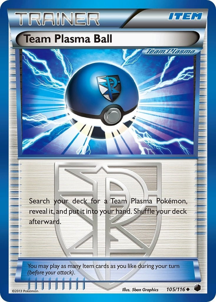 Image for Team Plasma Ball (Team Plasma) (105/116) [Plasma Freeze]