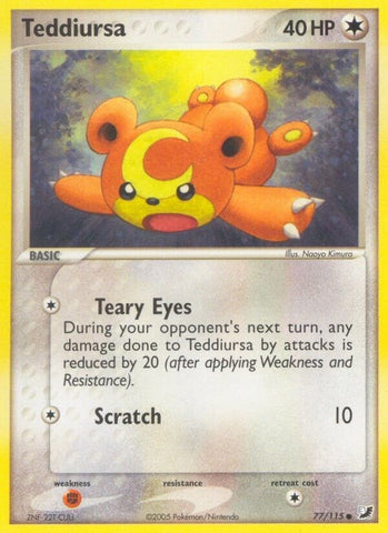 Image for Teddiursa (77/115) - Pokemon