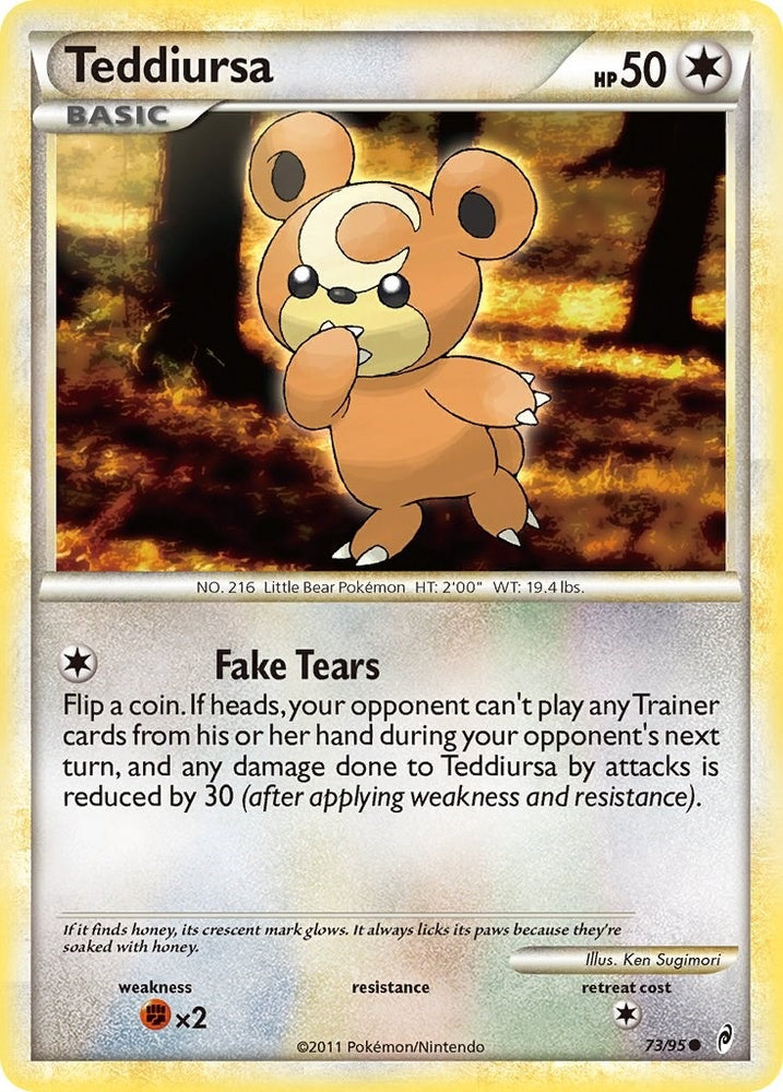 Image for Teddiursa (73/95) - Pokemon