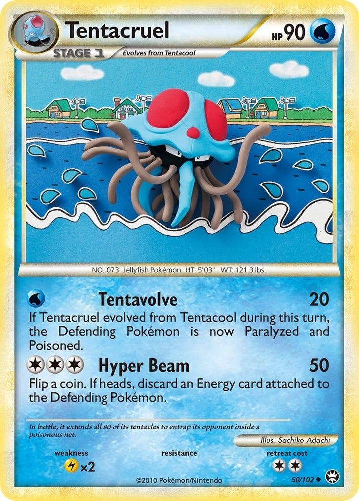 Image for Tentacruel (50/102) [Triumphant]