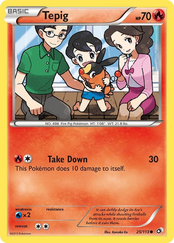 Image for Tepig (25/113) - Pokemon