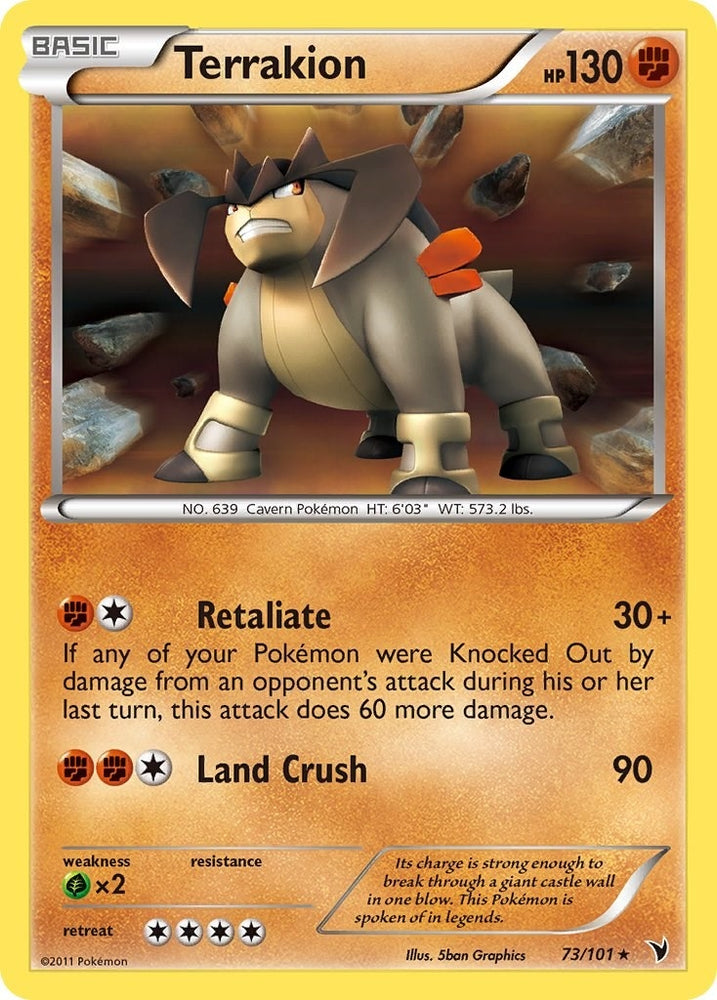Image for Terrakion (73/101) [Noble Victories]