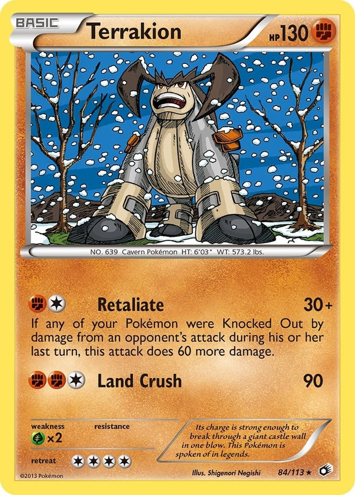Image for Terrakion (84/113) [Legendary Treasures]
