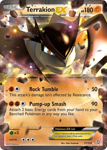 Image for Terrakion EX (71/124) [Dragons Exalted]