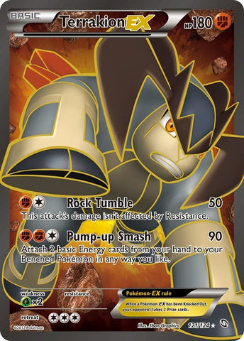 Image for Terrakion EX (121 Full Art) (121/124) [Dragons Exalted]