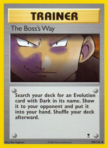 Image for The Boss's Way (105/110) [Legendary Collection]