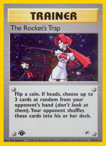 Image for The Rocket's Trap (019/132) [Gym Heroes]