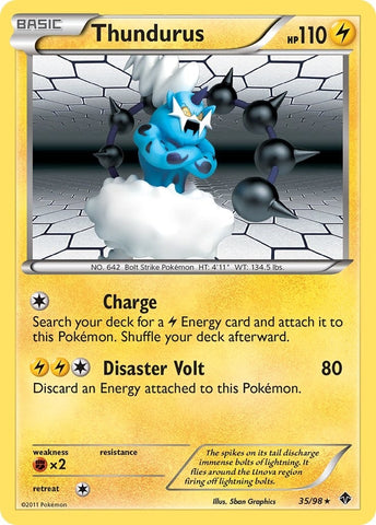 Image for Thundurus (35/98) [Emerging Powers]