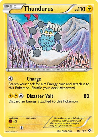 Image for Thundurus (50/113) - Pokemon