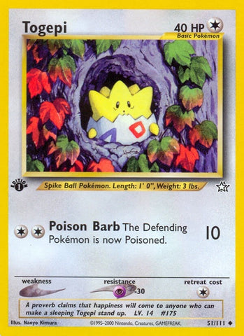 Image for Togepi (051/111) (Neo Genesis) - Pokemon