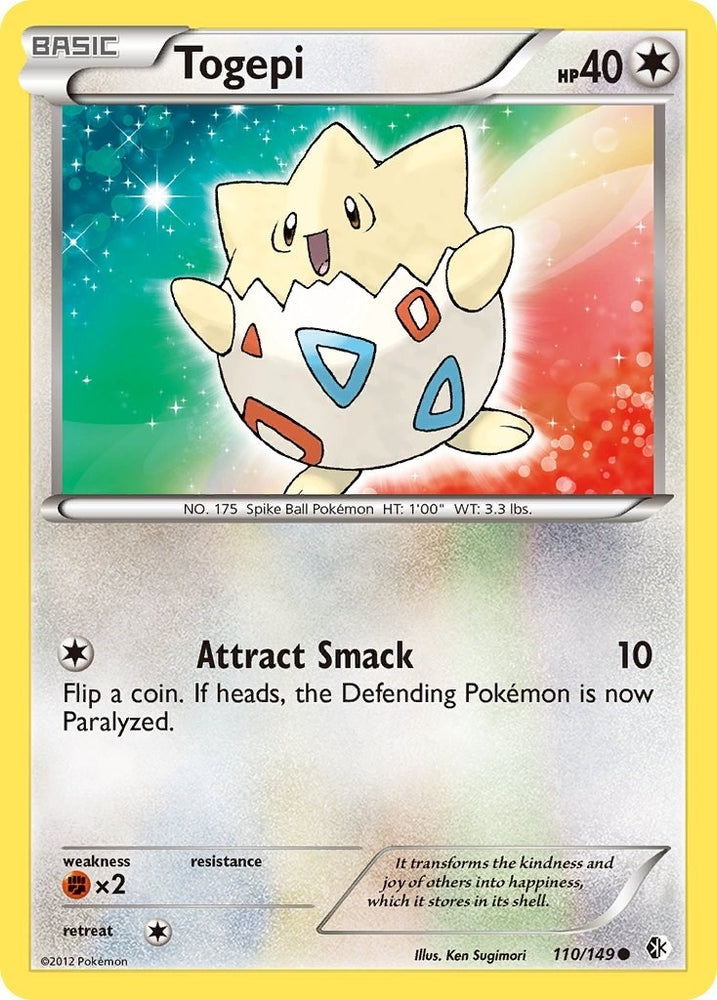 Image for Togepi (110/149) [Boundaries Crossed]