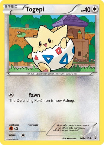 Image for Togepi (102/135) [Plasma Storm]