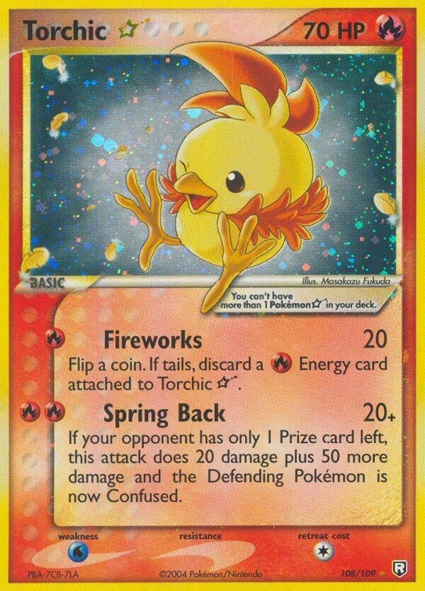Image for Torchic Star (108/109) [Team Rocket Returns]