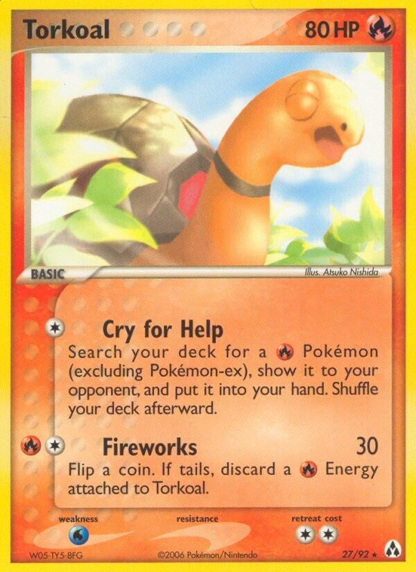 Image for Torkoal (27/92) [Legend Maker]