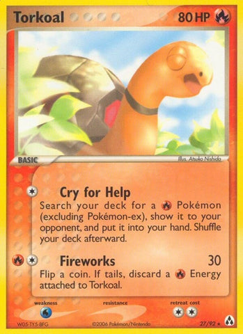 Image for Torkoal (27/92) [Legend Maker]