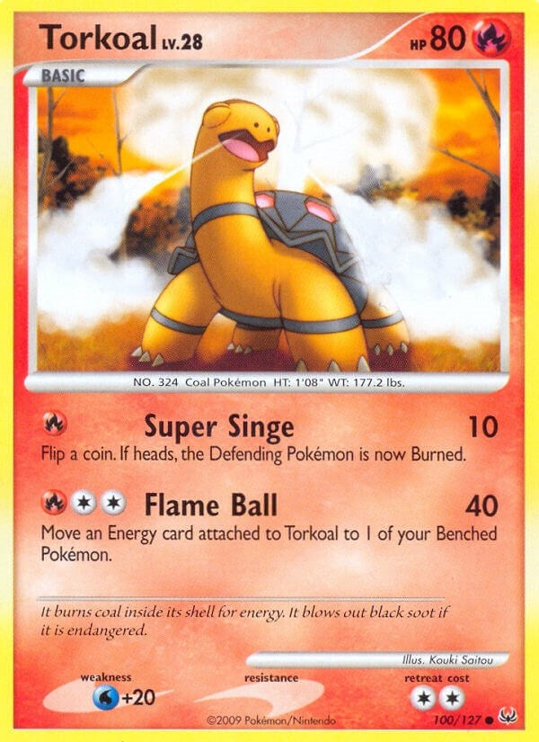 Image for Torkoal (100/127) [Platinum]