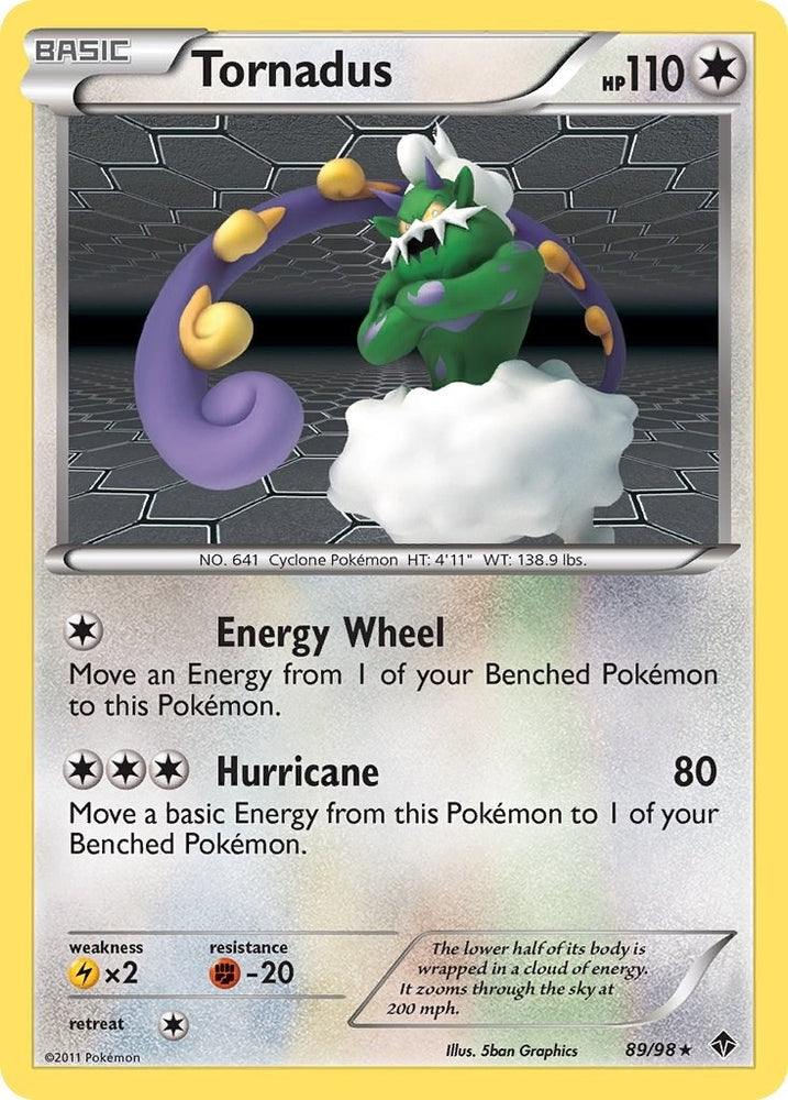 Image for Tornadus (89/98) [Emerging Powers]