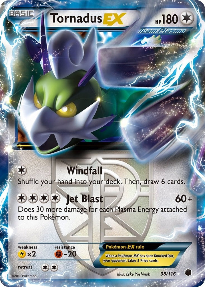 Image for Tornadus EX (Team Plasma) (98/116) [Plasma Freeze]