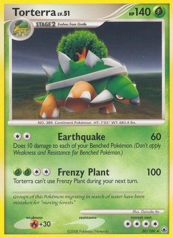 Image for Torterra (30/100) (Majestic Dawn) - Pokemon