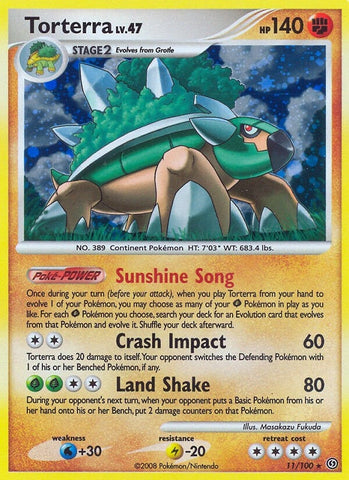 Image for Torterra (11/100) [Stormfront]