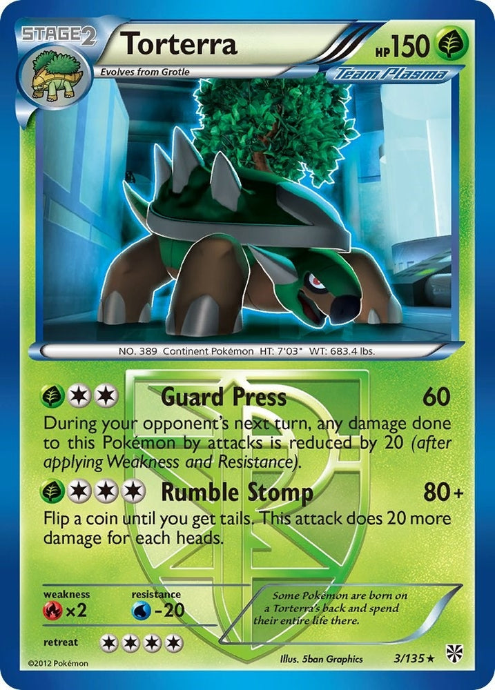Image for Torterra (Team Plasma) (3/135) [Plasma Storm]